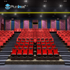 Teatro cinematografico 5D personalizzato da 9 a 48 posti con effetti speciali fulmini