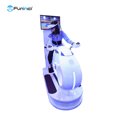 Simulatore 9D VR Racing Moto con suono surround HD e movimento a 360 gradi