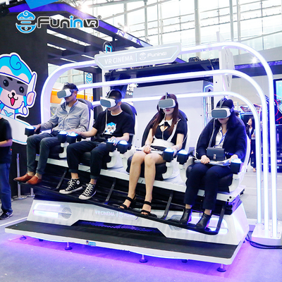 Cinema VR immersivo in 9D con effetti di temperatura realistici, sedili dinamici e occhiali DeepoonE3