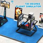 720° realtà virtuale Flight Simulator con controllo di moto/servo sistema Interamente digitale