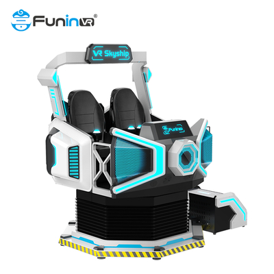 Parco giochi virtuale con attrezzature VR e giochi 9D.