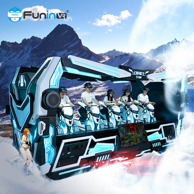 Vivi il futuro dell'intrattenimento con Dragon Rider 5 Seats Simulator in 9D VR su Dynamic Extreme Theme Platform