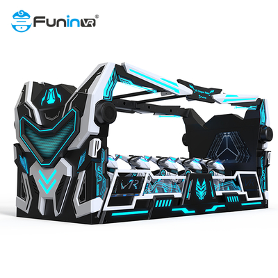 Vivi il futuro dell'intrattenimento con Dragon Rider 5 Seats Simulator in 9D VR su Dynamic Extreme Theme Platform