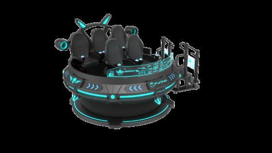 Aggiornate il vostro business di intrattenimento con 6 posti 9D VR VR Cinema Voltage 220V/2.4KW e Computer I5 1650 8G 240G