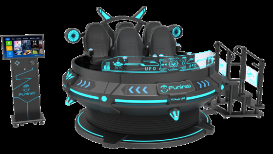 Aggiornate il vostro business di intrattenimento con 6 posti 9D VR VR Cinema Voltage 220V/2.4KW e Computer I5 1650 8G 240G