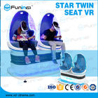 Il cinema rapido 2 dell'uovo VR dei soldi 9D mette la sedia a sedere di moto del cinema dell'uovo VR 9D di realtà virtuale 9D