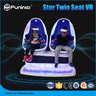 il treno del parco di divertimenti di vetro di realtà virtuale della sedia di 220V 9D VR guida
