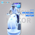 Colore bianco del simulatore 700KW di realtà virtuale 9D di guida di veicoli con diversi giocatori per la zona del gioco