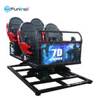 220V la realtà virtuale 6 mette le macchine a sedere del gioco del teatro del cinema 7d blu, rosse, nere o su ordinazione