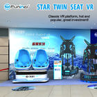 Cinema blu di azione della fucilazione del simulatore di realtà virtuale 9D un touch screen girante HD 1080P da 360 gradi
