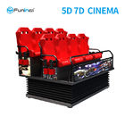 Cinema del cellulare 5D 7D di mostra sul cavaliere del teatro dei giochi 5d parco di divertimenti/del camion