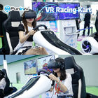 Simulatore di moto del motociclo di VR con i videogiochi di guida del motociclo di realtà virtuale