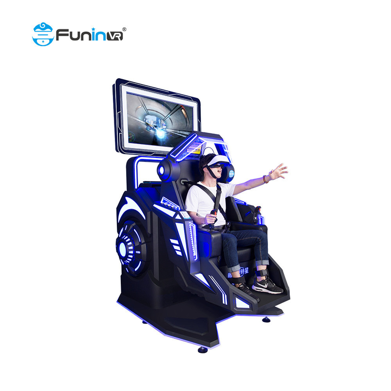 Simulatore VR multiplayer 9D con tema dinamico estremo con controllo joystick a rotazione di 360 gradi