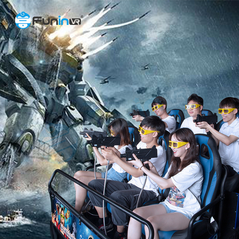 Scatena la Potenza degli Effetti Vento nel Nostro Cinema 5D con Sistema Elettrico per l'Entusiasmo del Trampolino Park