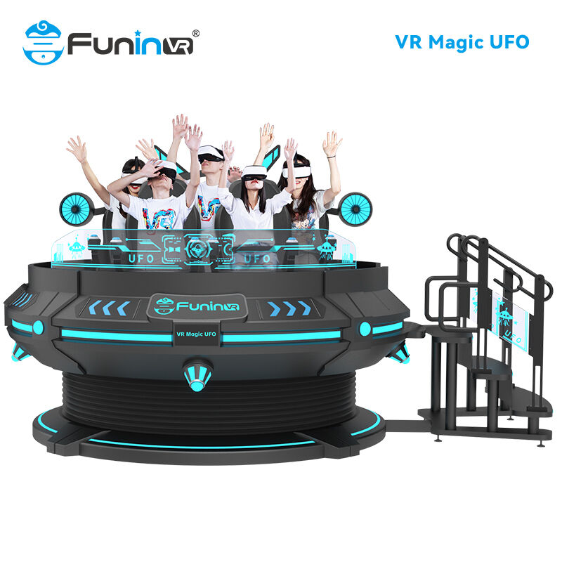 Simulatore di movimento di realtà virtuale 360° VR Arcade Machine Immersive VR Roller Coaster Games