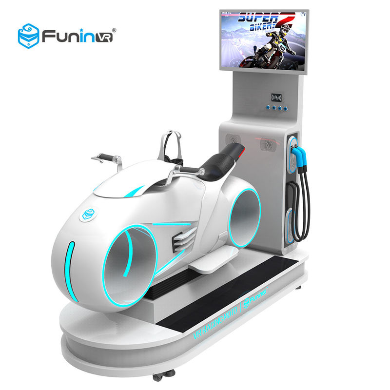 gioco di guida di veicoli di realtà virtuale 9D nel simulatore di guida di veicoli del vr che corre motore