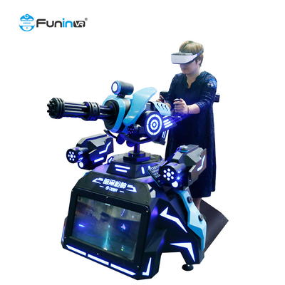 Simulatore di tiro interattivo in realtà virtuale 9D Esperienza Vr Gatling Master