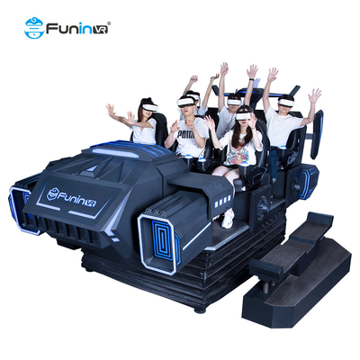 Punto di vista panoramico scuro di Arcade Game Machine 360° del simulatore dei sedili 9d VR di Marte 6