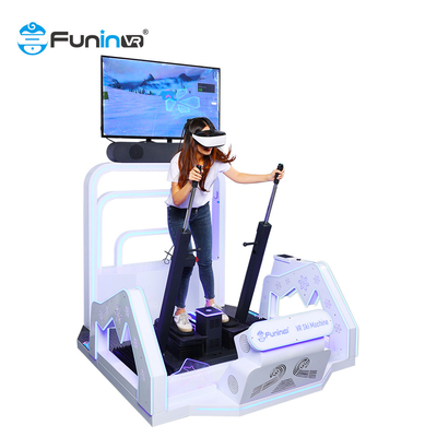 Realtà virtuale dell'interno Ski Simulator della macchina del gioco del parco di divertimenti interattivo 9D Vr