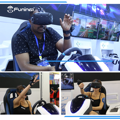 Simulatore VR standard di sicurezza con 92 PC Giochi 360 gradi di movimento / schermo HD Surround