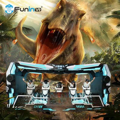 Vivi il futuro dell'intrattenimento con Dragon Rider 5 Seats Simulator in 9D VR su Dynamic Extreme Theme Platform