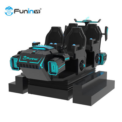 L'alto buio dei sedili VR di realtà virtuale 6 di profitto 9DVR del carico nominale 600kg guasta il simulatore del cinema