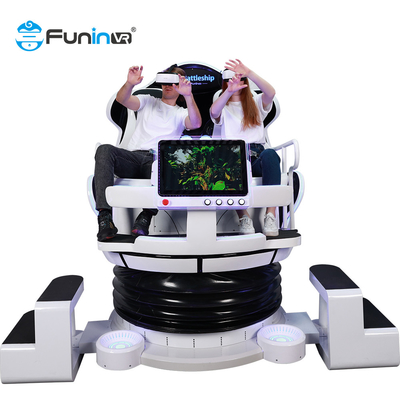 Sedili del gioco 2 della fucilazione del simulatore di realtà virtuale VR Arcade Game Machine 9D VR della cabina 9D di VR