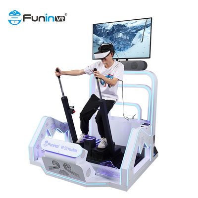 Parco di divertimenti di sci dell'attrazione di Vr della macchina del gioco di Virtual Reality Simulator 9d del produttore di VR