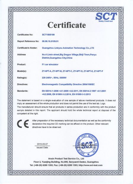 La Cina Zhuoyuan Co.,Ltd Certificazioni