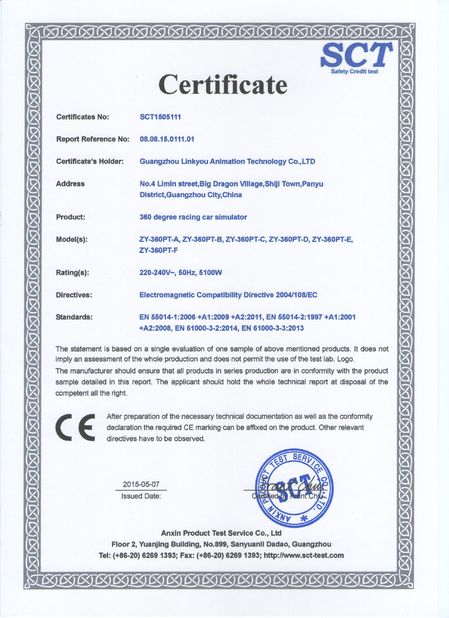 La Cina Zhuoyuan Co.,Ltd Certificazioni