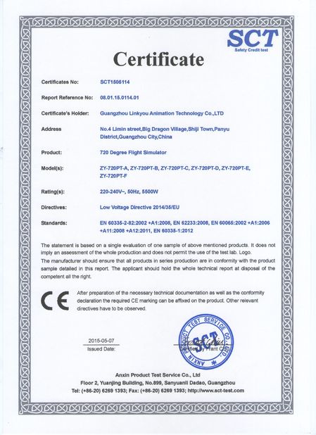 La Cina Zhuoyuan Co.,Ltd Certificazioni